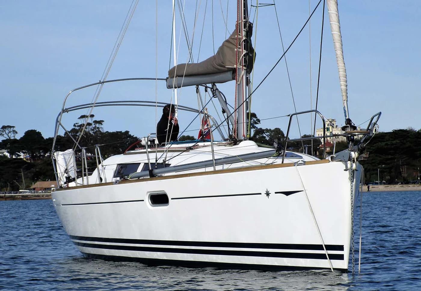 Sun Odyssey 36i en navigation dans la Manche